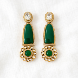 emerald noor earrings 1046