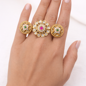 noor e bahar triple ring 1073