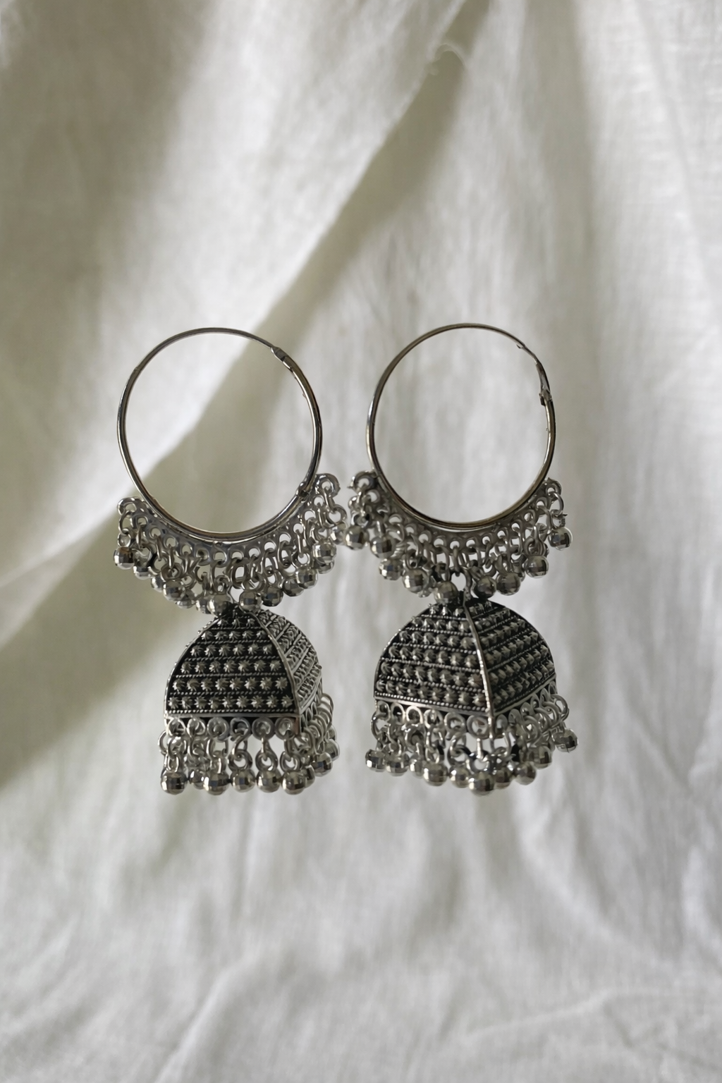 oxidised jhumka bali 1118 oxidised jhumka bali 1118