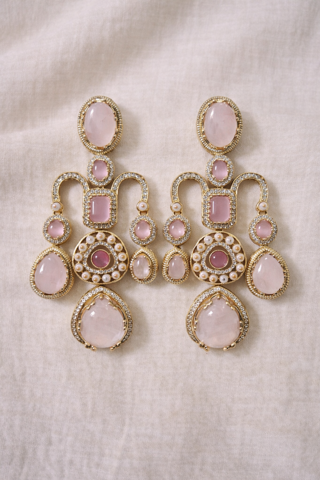 rosé royale chandelier earrings 1152 rosé royale chandelier earrings 1152