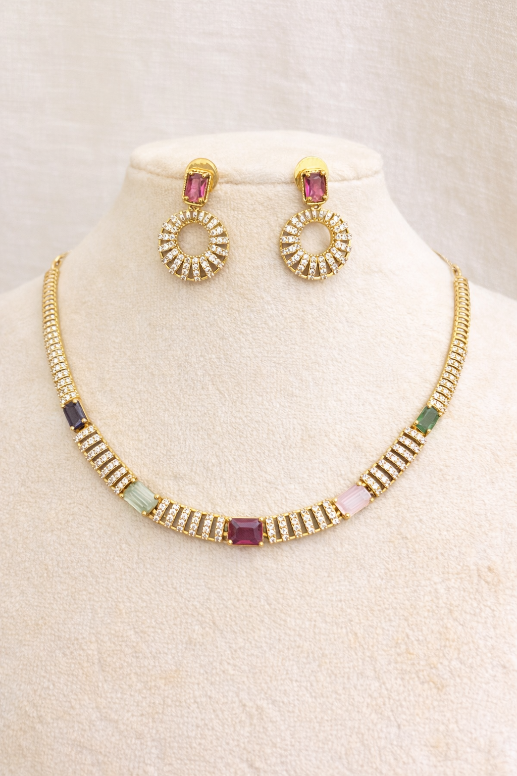 rangika linear necklace set 1089 rangika linear necklace set 1089