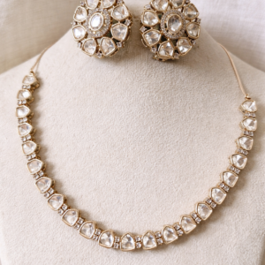 ivory glow moissanite set 1169