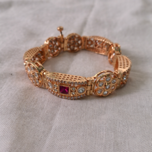 ruby kundan bracelet (2.6) 1188