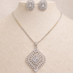 gleam diamond pendant set 1111