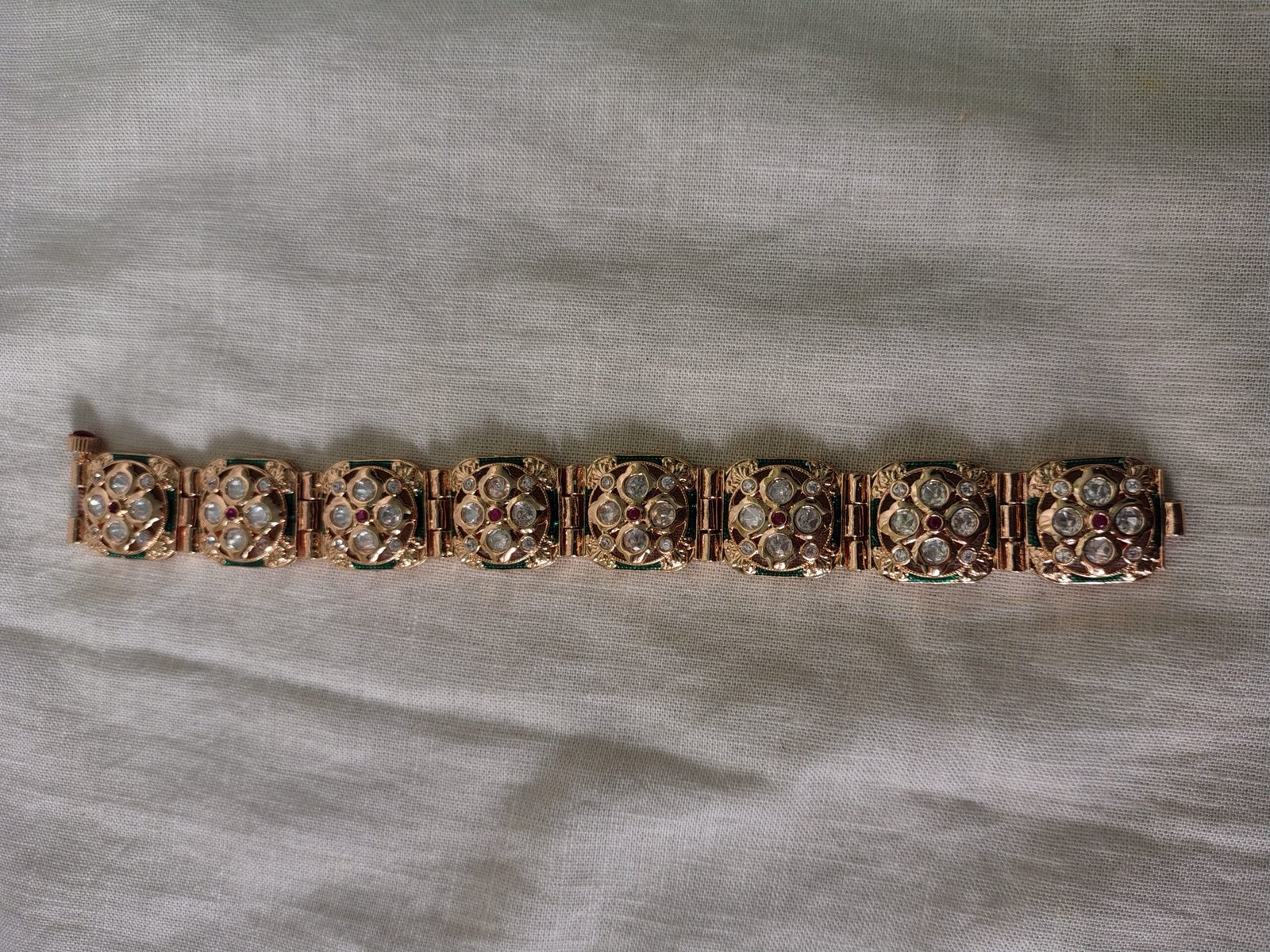 noor floral kundan bracelet 1187 noor floral kundan bracelet 1187